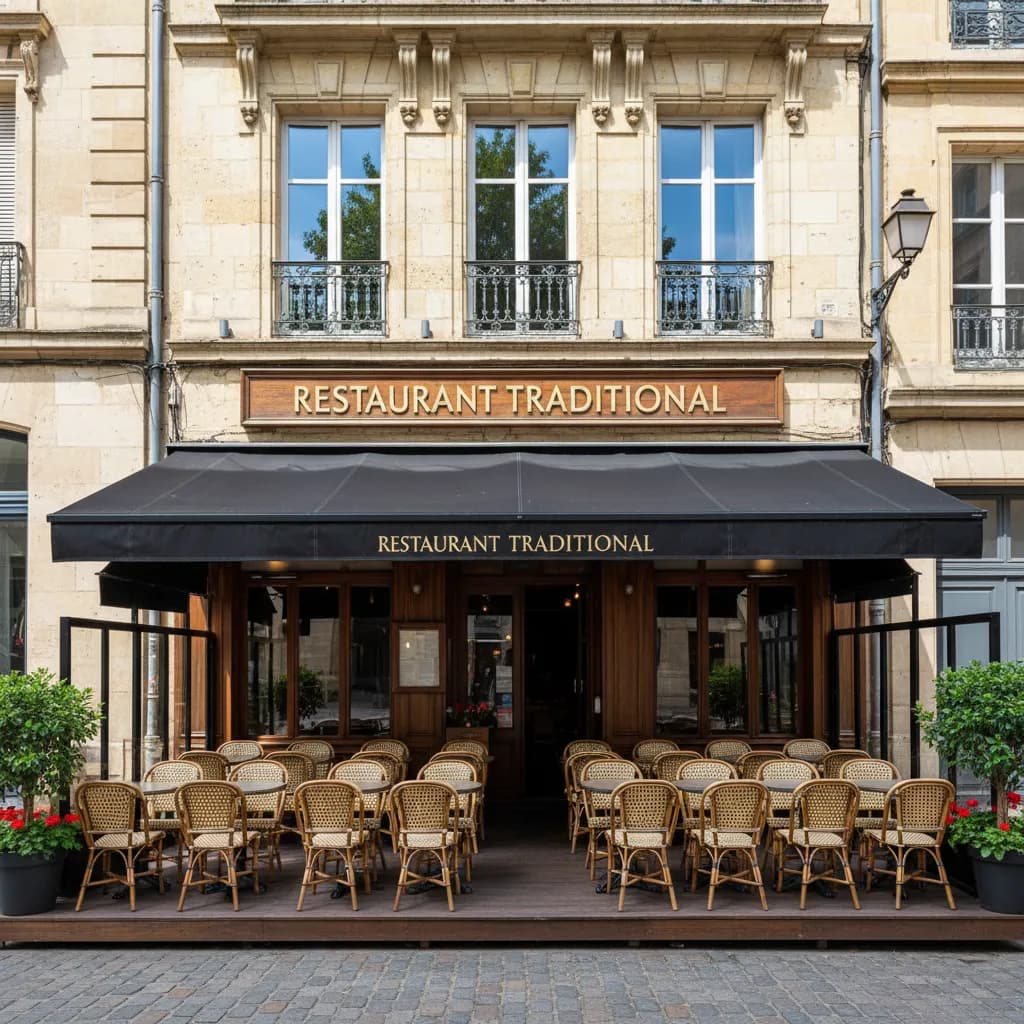 Restaurant 210m² à Bordeaux : terrasse - licence IV - Image 1