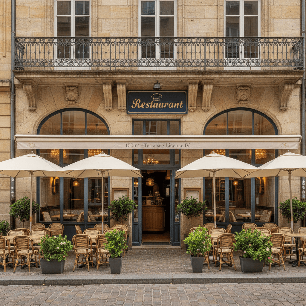 Restaurant 150m² à Metz : terrasse - licence IV - Image 1