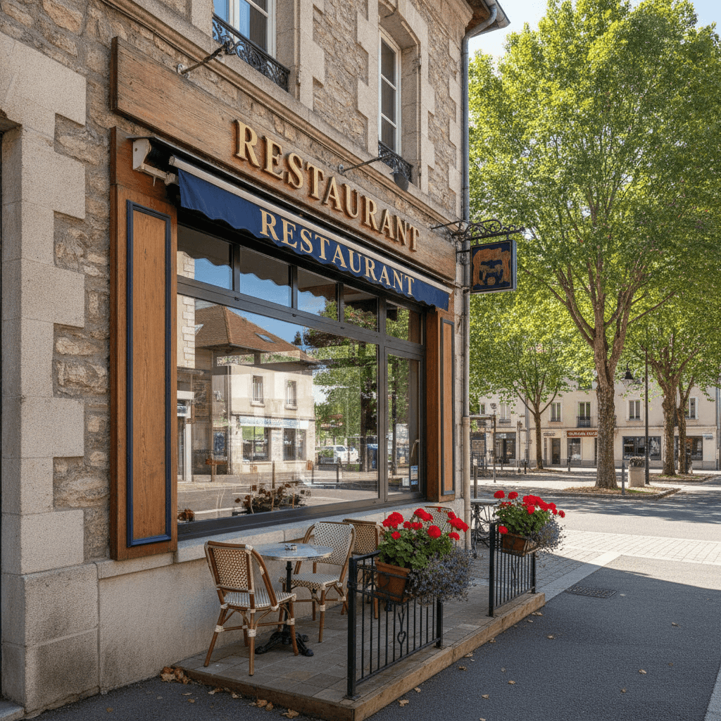 Restaurant 30m² à Cruseilles : cuisine équipée - parking - Image 1