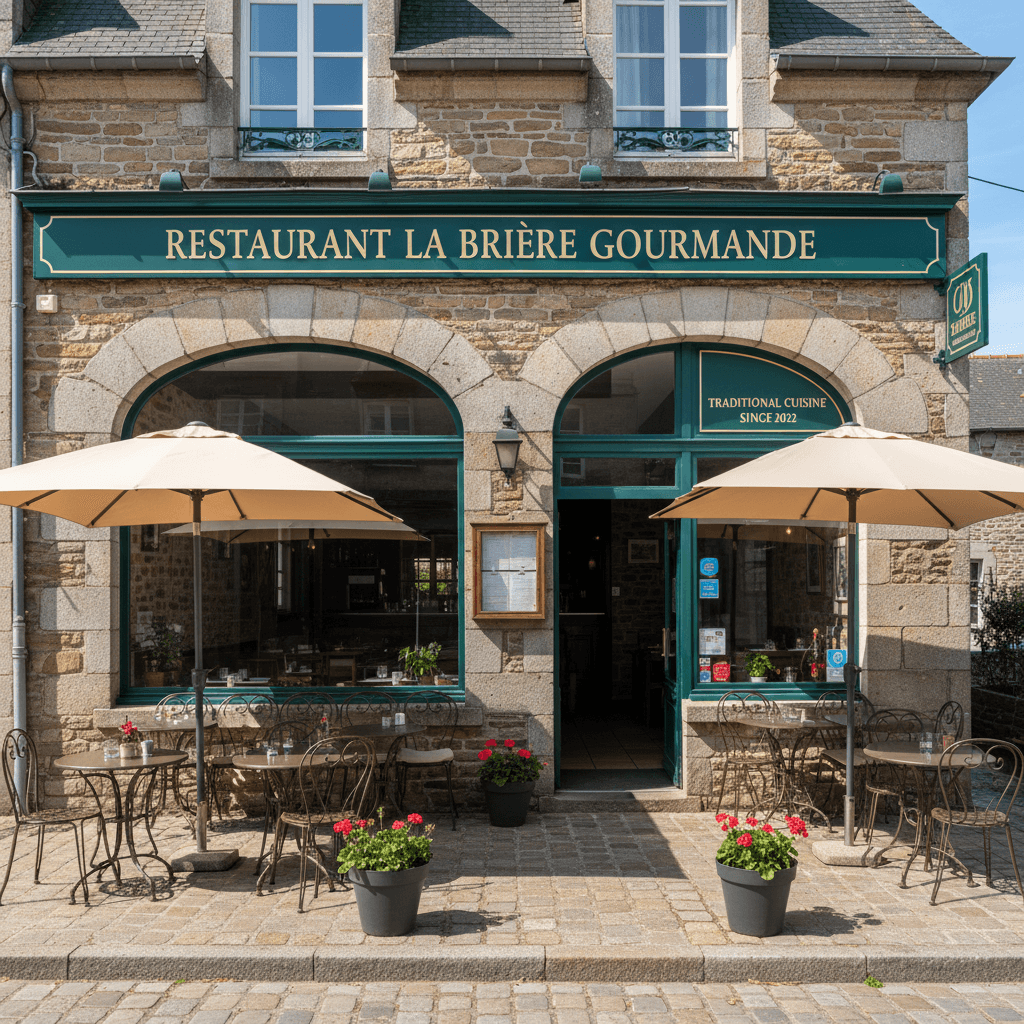 Restaurant 165m² à Herbignac : terrasse - licence IV - Image 1