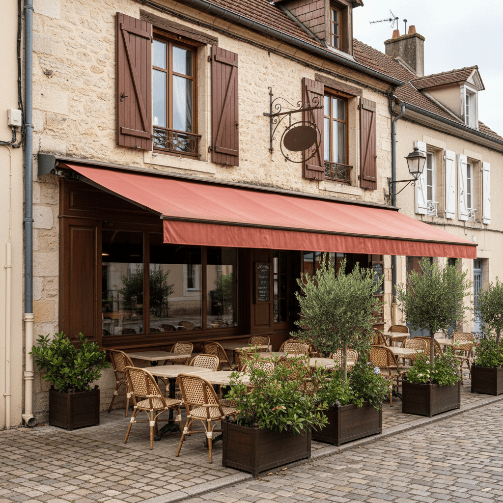 Restaurant 105m² à Marsac-Sur-L'Isle : terrasse - licence IV - Image 1