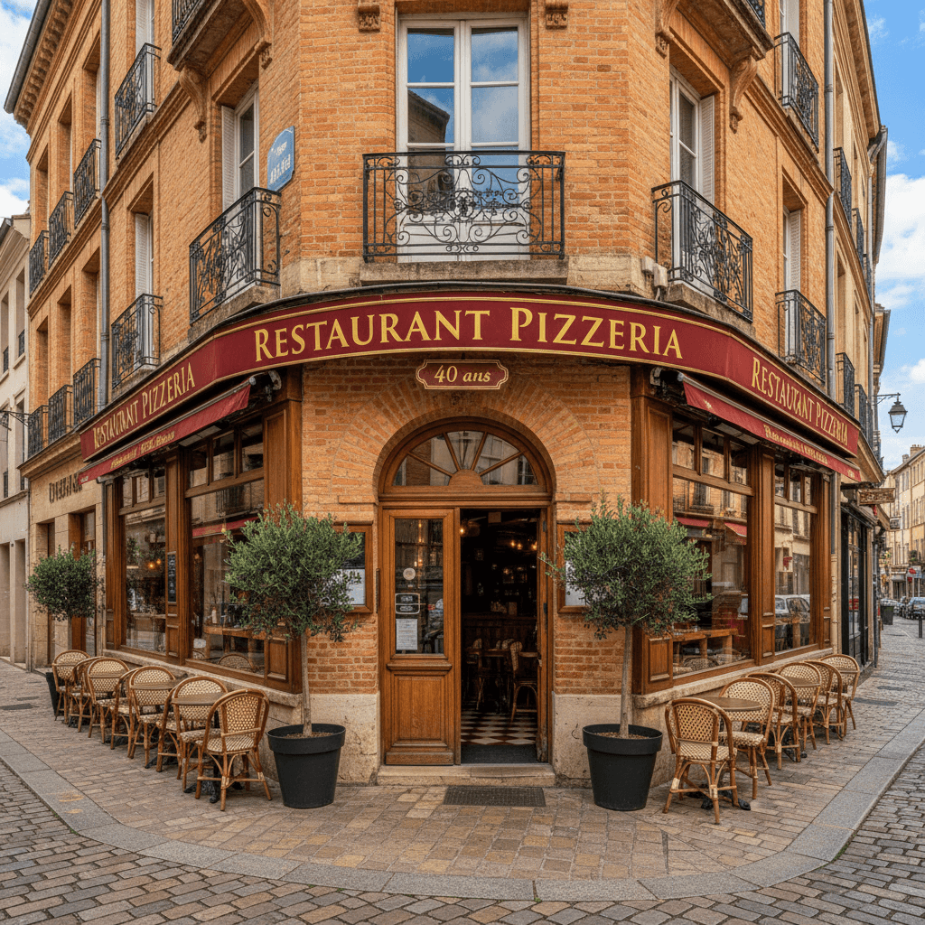 Restaurant 450m² à Toulouse : extraction - cuisine équipée - Image 1