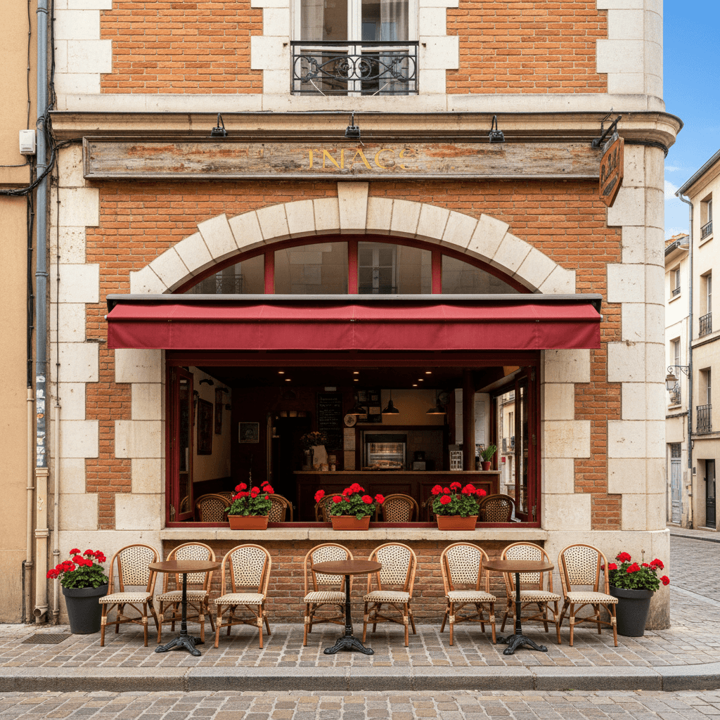 Snack 62m² à Toulouse : terrasse - Image 1