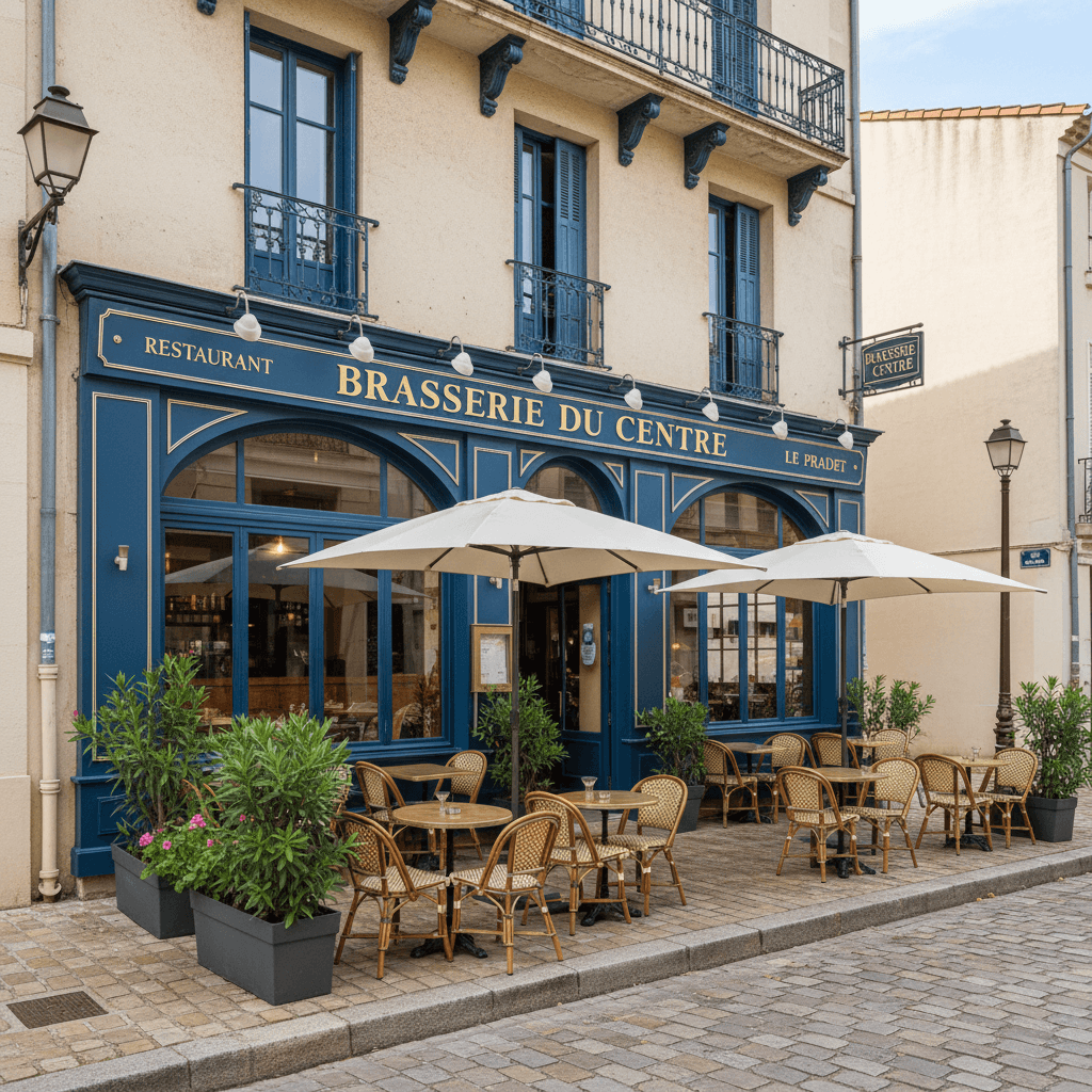 Bar-brasserie 180m² à Le Pradet : terrasse - licence IV - Image 1