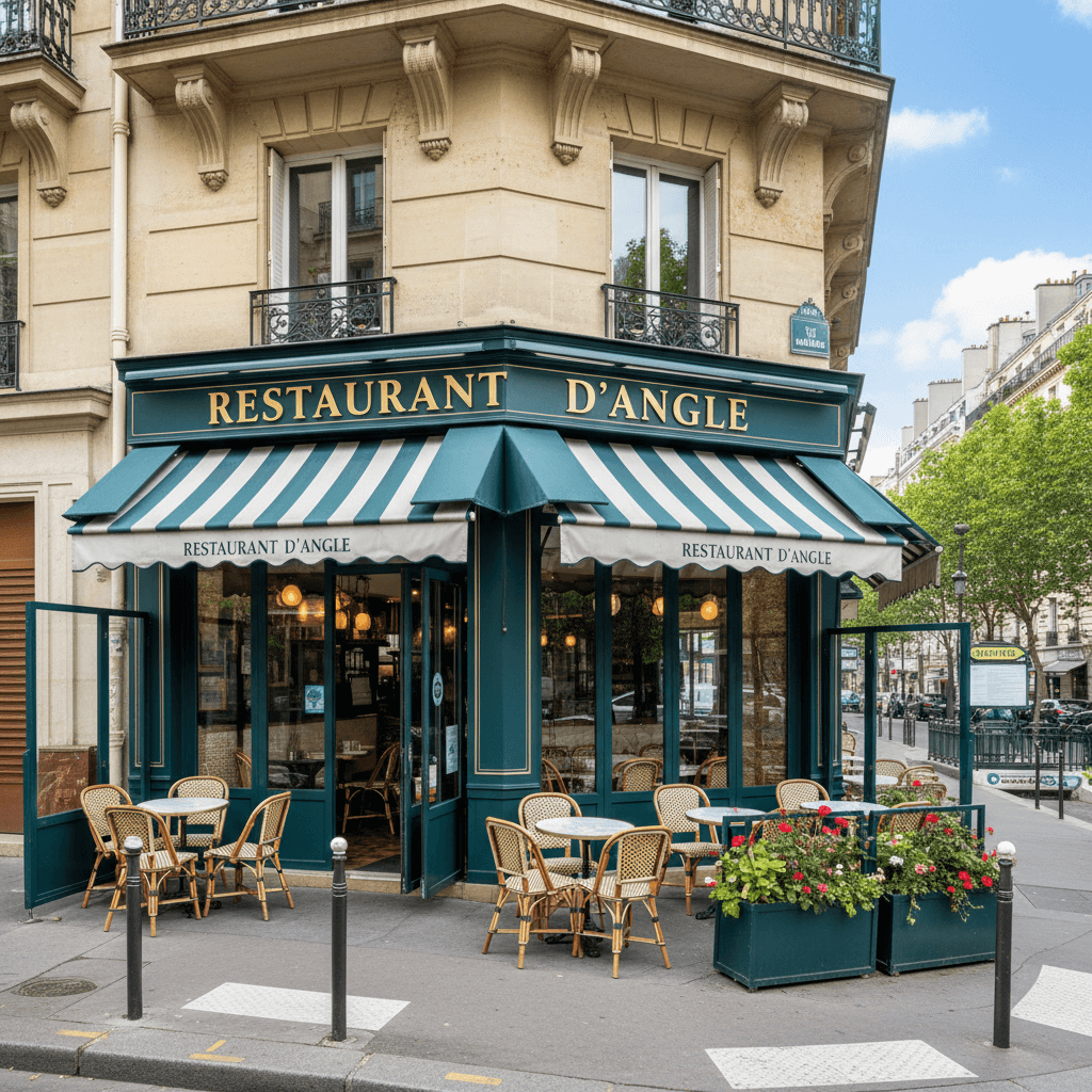 Restaurant d'Angle à Paris - Opportunité Rare