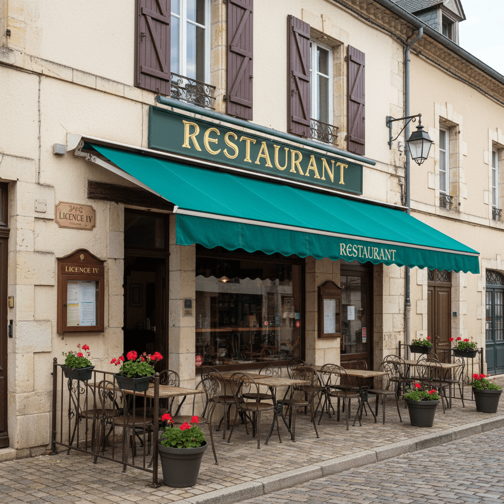 Restaurant 705m² à Cubières : terrasse - licence IV - Image 1
