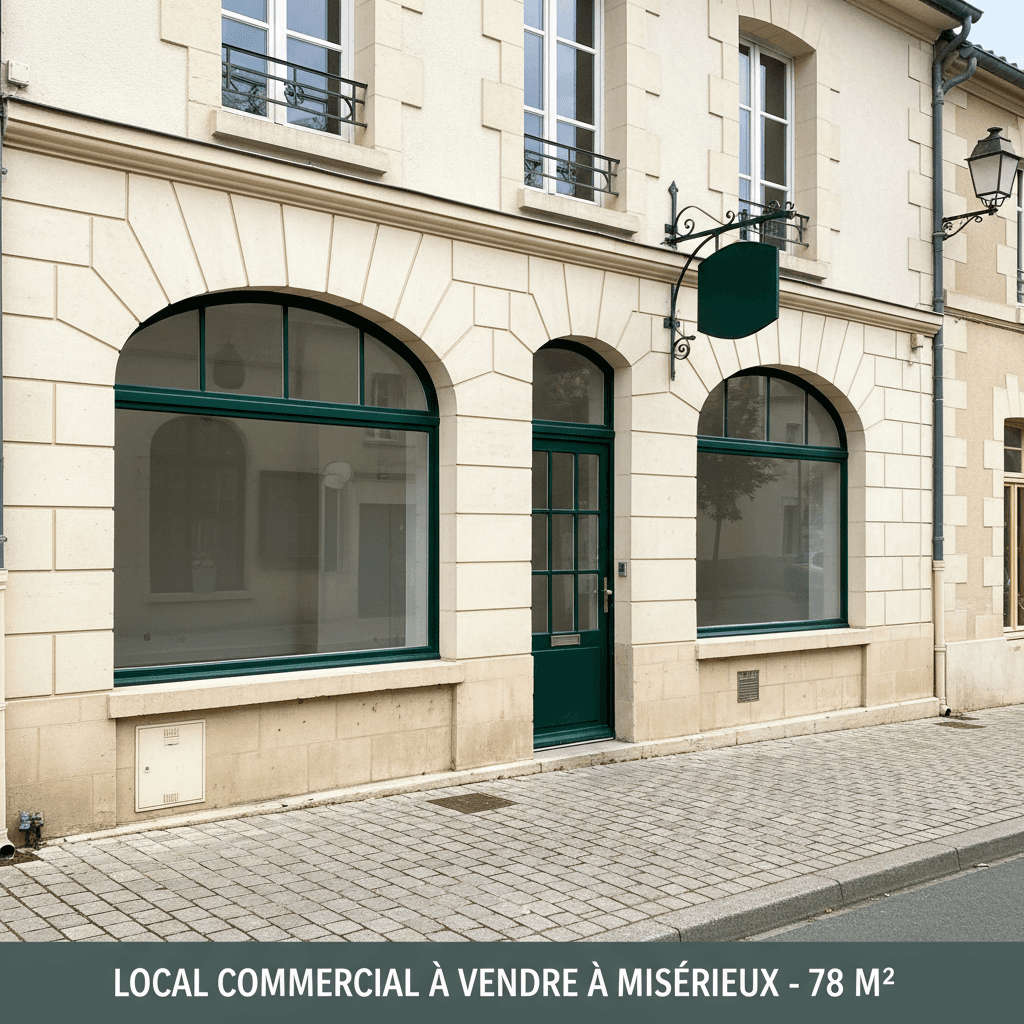 Murs et fonds 78m² à Misérieux - Image 1