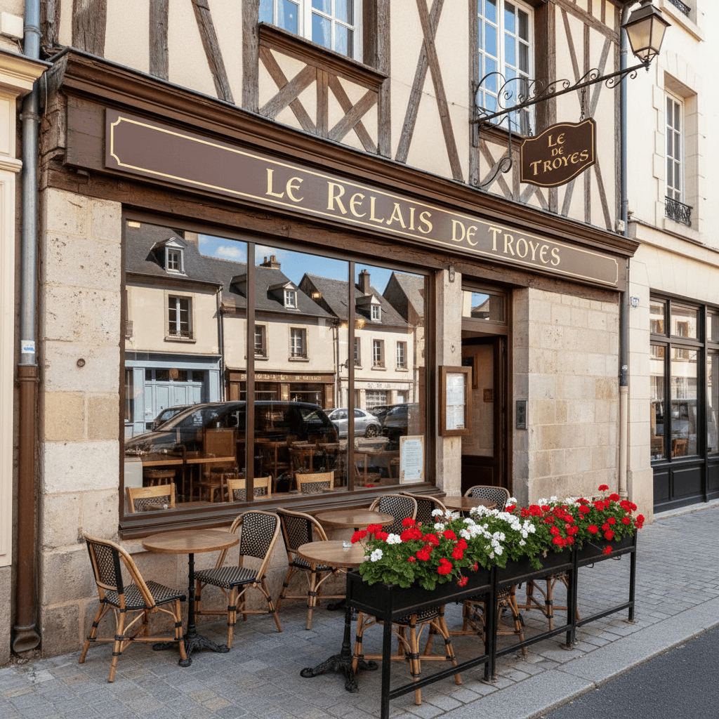 Restaurant 110m² à Troyes : terrasse - licence IV - Image 1