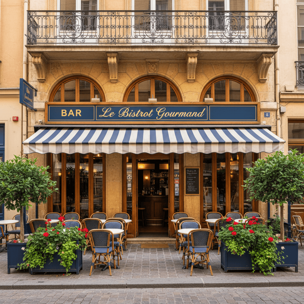 Bar-brasserie à Lyon : terrasse - licence IV
