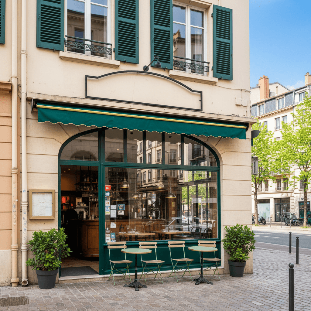 Restaurant 64m² à Lyon : extraction - cuisine équipée