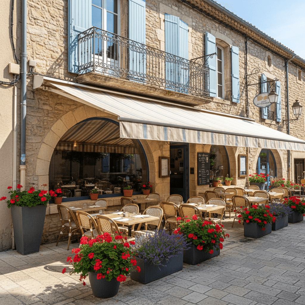 Restaurant 110m² à Tourrettes : terrasse - licence IV - Image 1