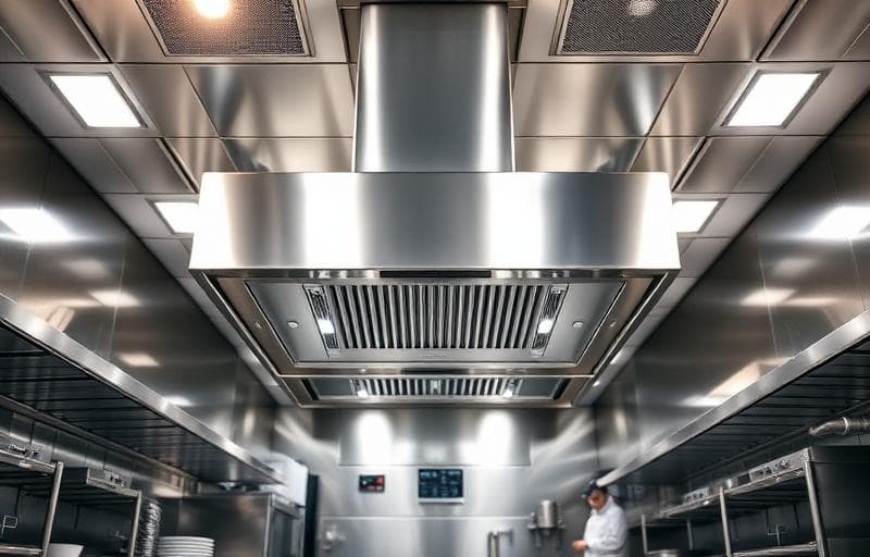 Dark kitchen