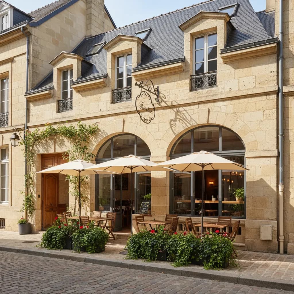 Restaurant 230m² à Bordeaux : terrasse - licence IV - Image 1