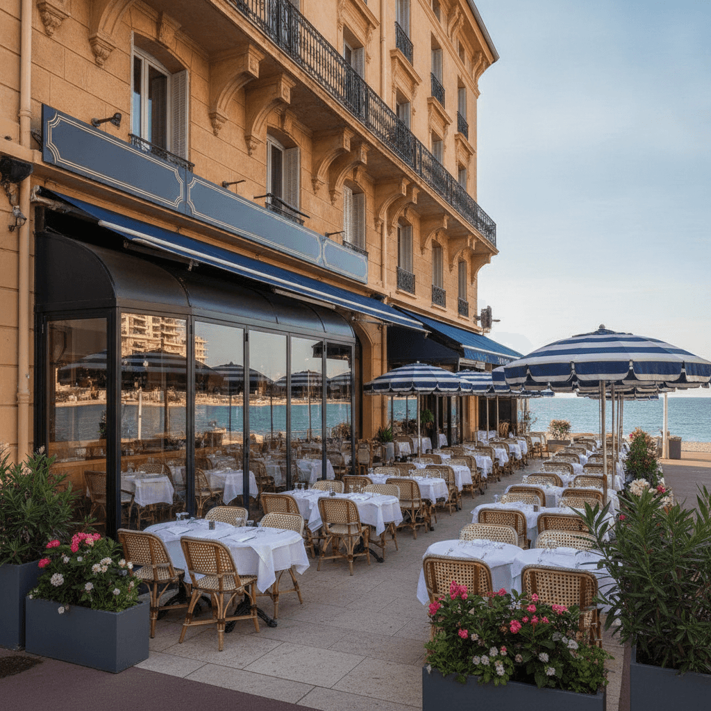 Restaurant à Nice : terrasse - extraction - Image 1