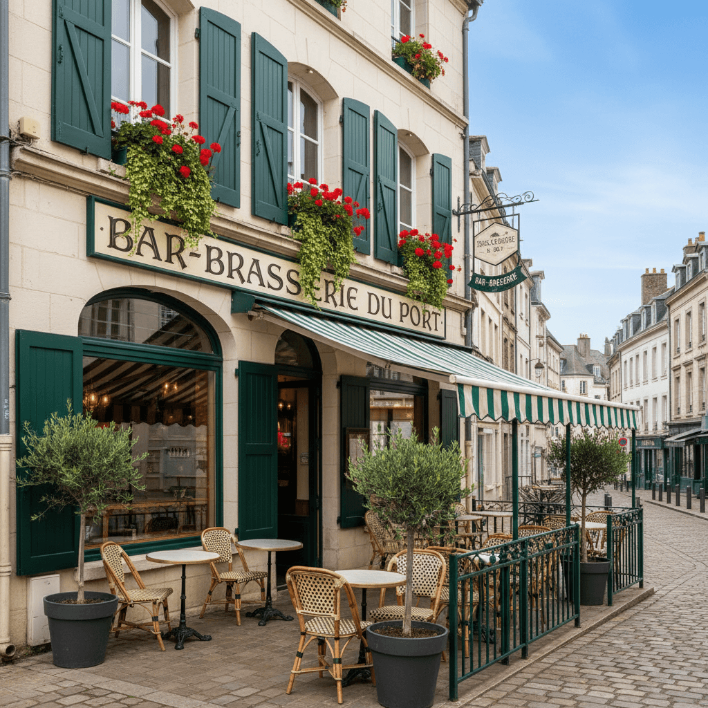 Bar-brasserie 130m² à Cherbourg-En-Cotentin : terrasse - licence IV - Image 1
