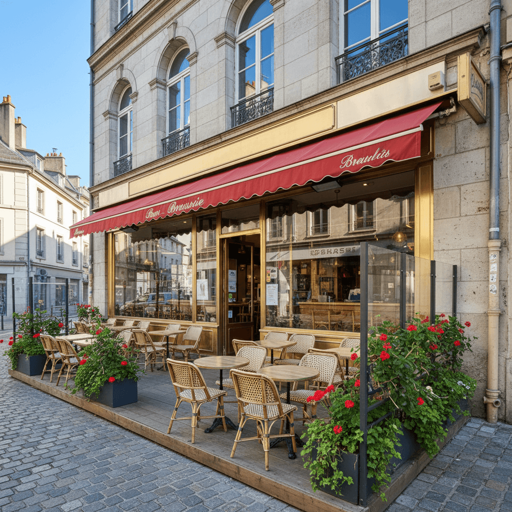 Bar-brasserie 79m² à Chambéry : terrasse - licence IV - Image 1