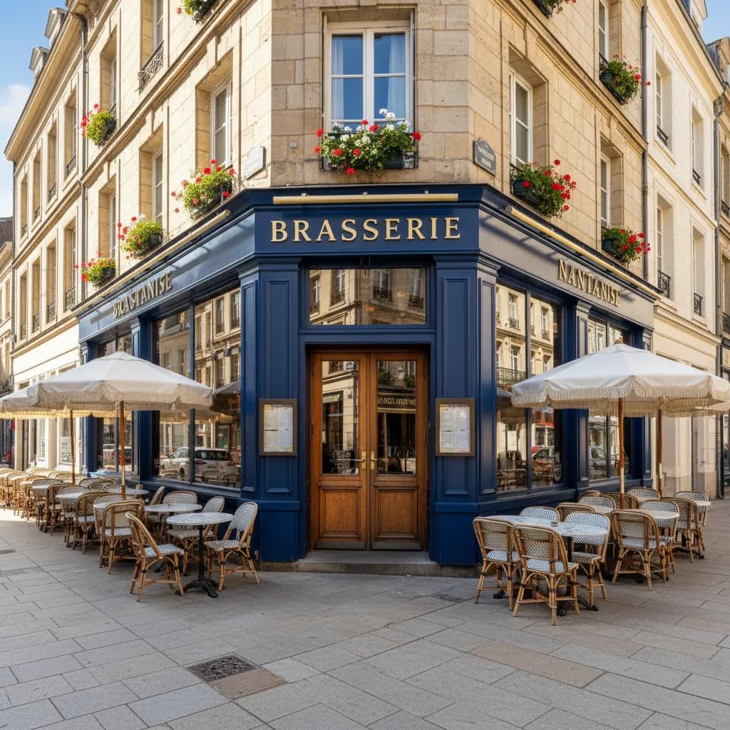 Bar-brasserie à Nantes : terrasse - licence IV - Image 1