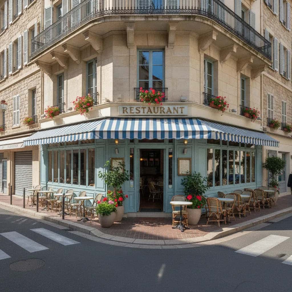 Restaurant 190m² à Cannes : terrasse - licence IV