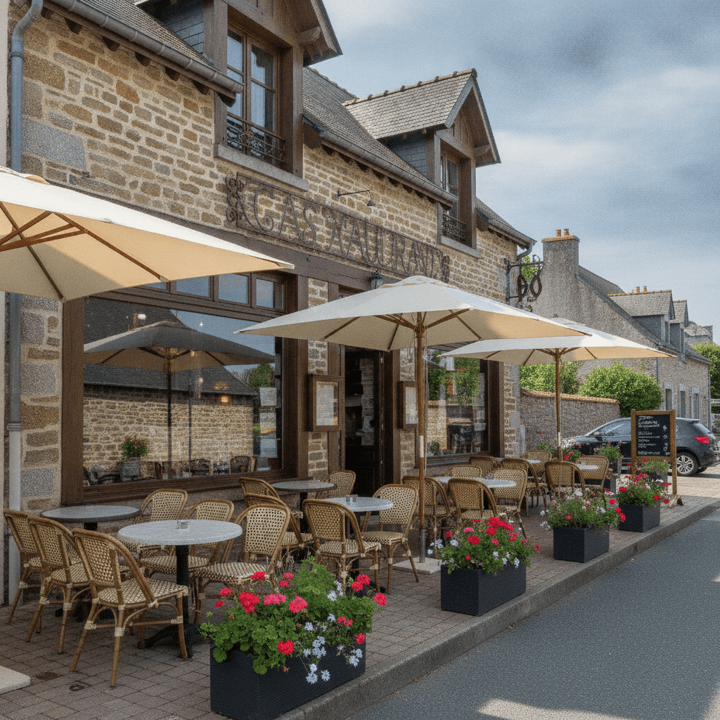 Restaurant 200m² à Fouesnant : terrasse - licence IV - Image 1