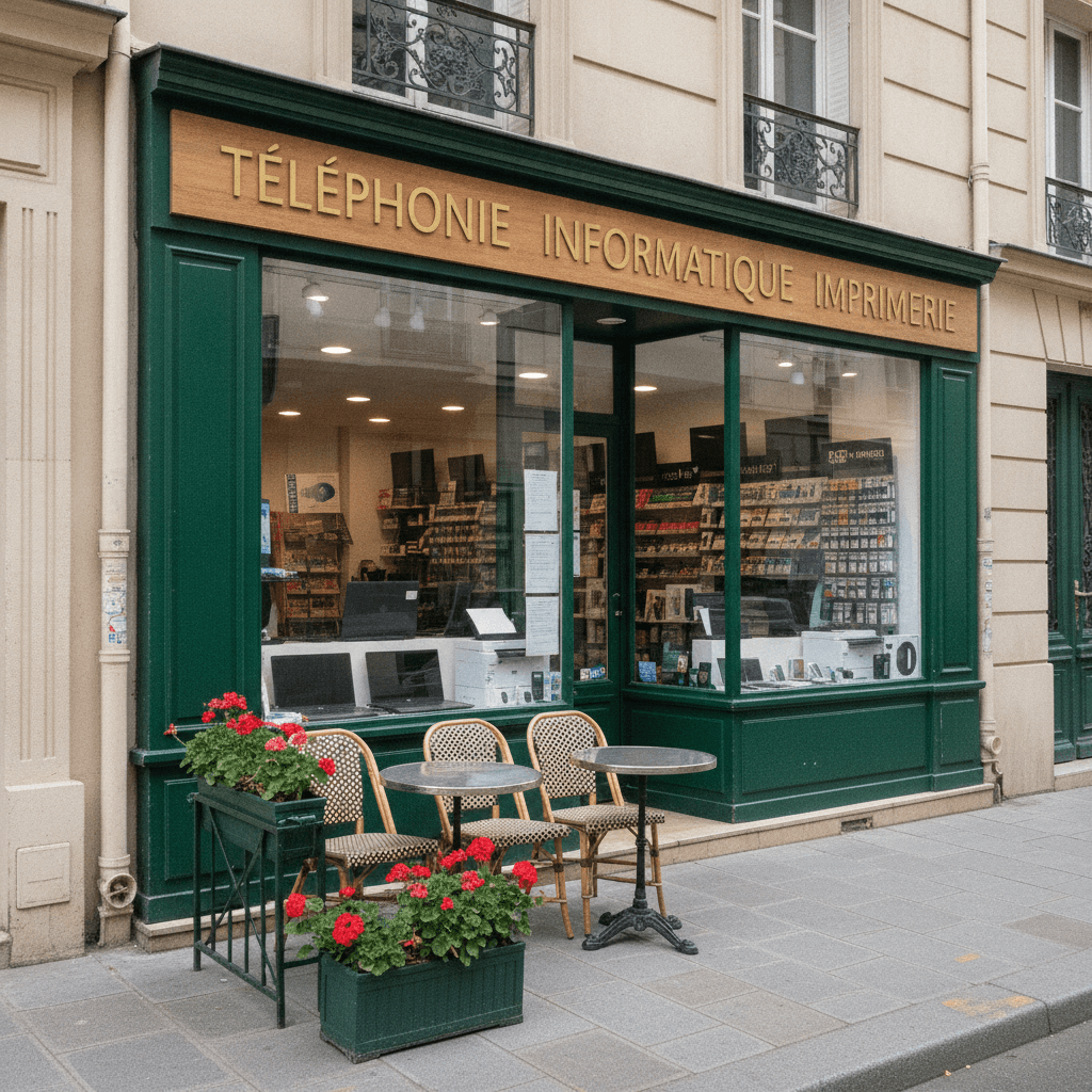 Téléphonie / Informatique / Imprimerie 65m² à Paris