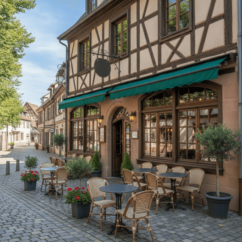 Restaurant 220m² à Bouxwiller : terrasse - licence IV - Image 1