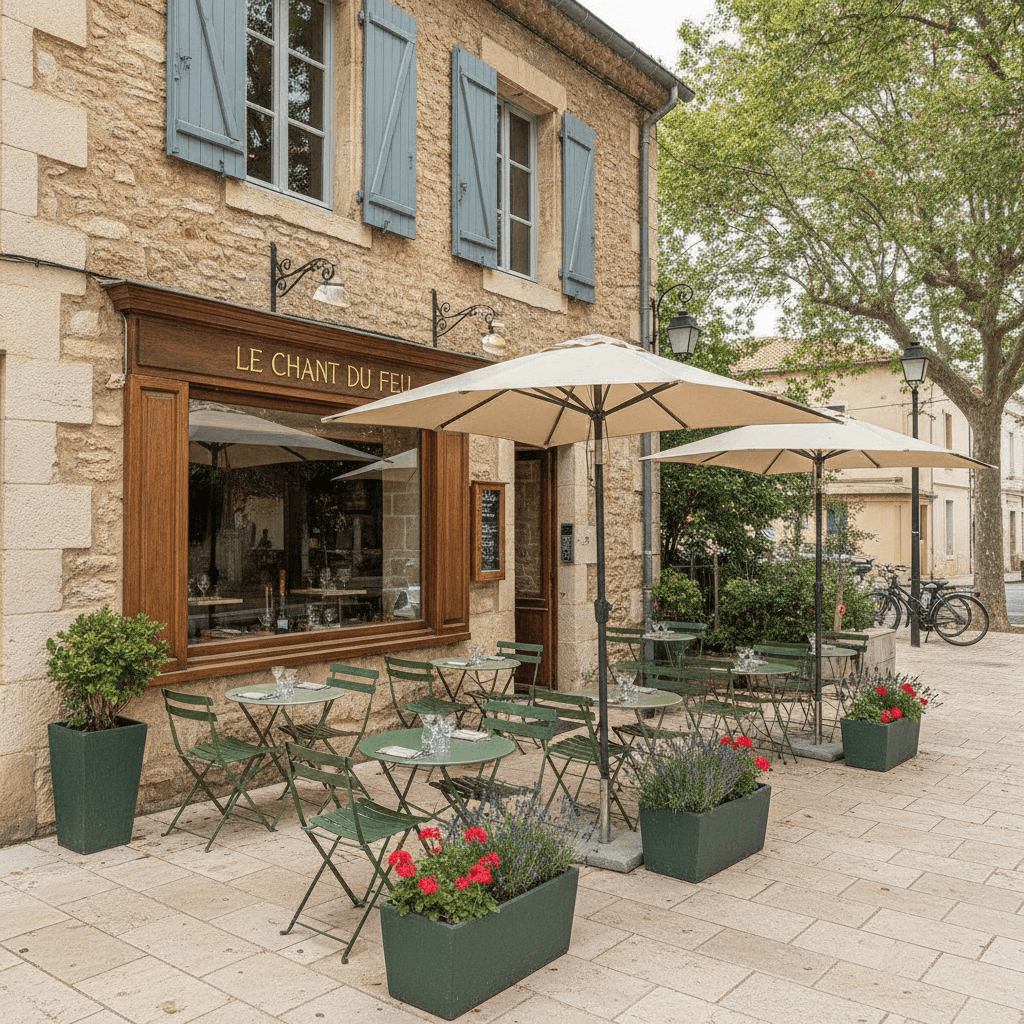 Restaurant 40m² à Le Crès : terrasse - licence IV