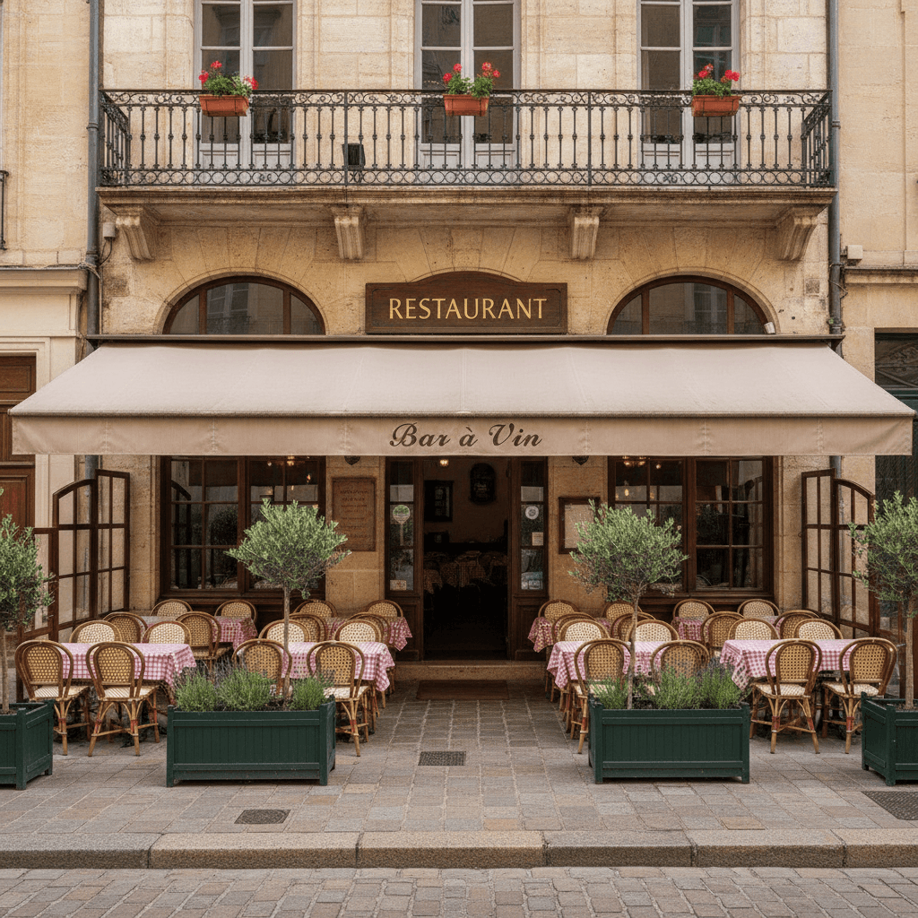 Restaurant à Avignon : terrasse - licence IV