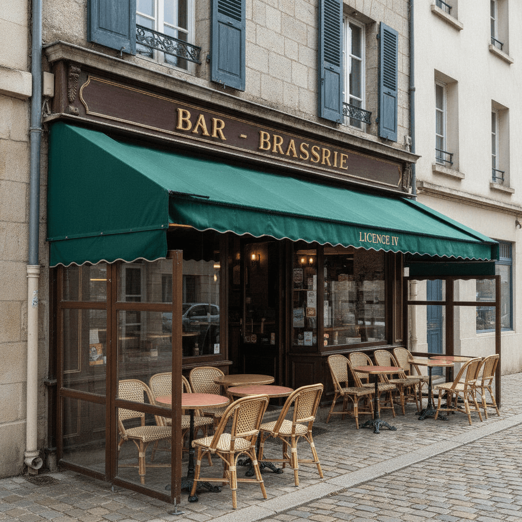 Bar-brasserie 100m² à Cherbourg-En-Cotentin : terrasse - licence IV