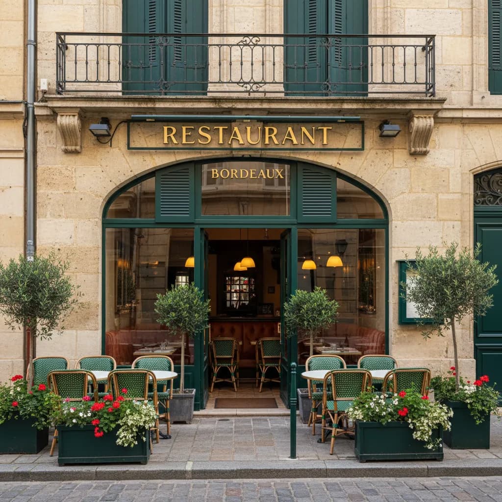 Restaurant 111m² à Bordeaux : terrasse - licence IV - Image 1