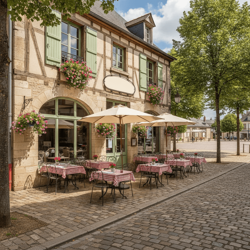 Restaurant 100m² à Montrichard Val de Cher : terrasse - licence IV