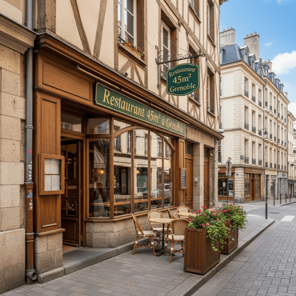Restaurant 45m² à Grenoble - Image 1