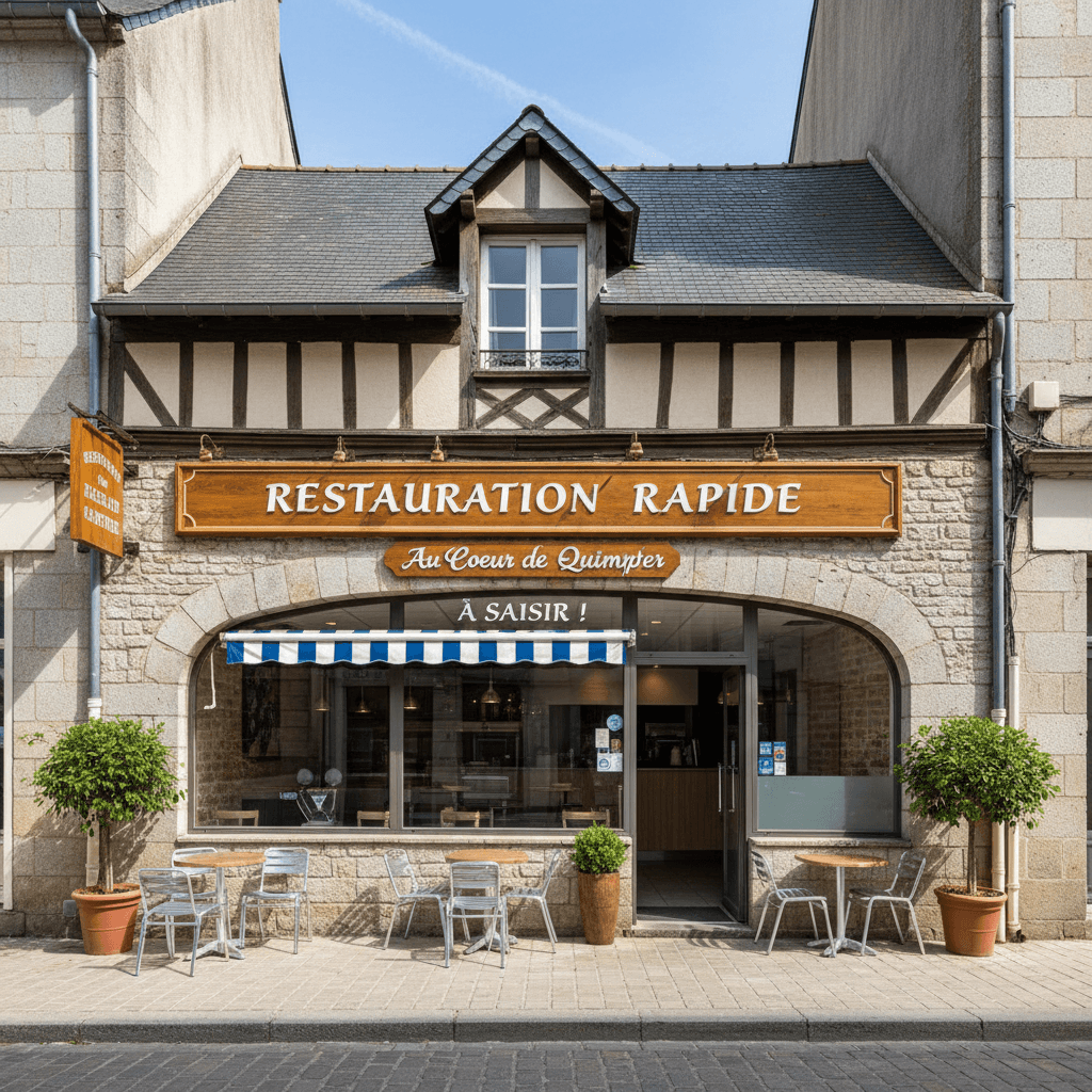 Fast-food à Quimper - Image 1