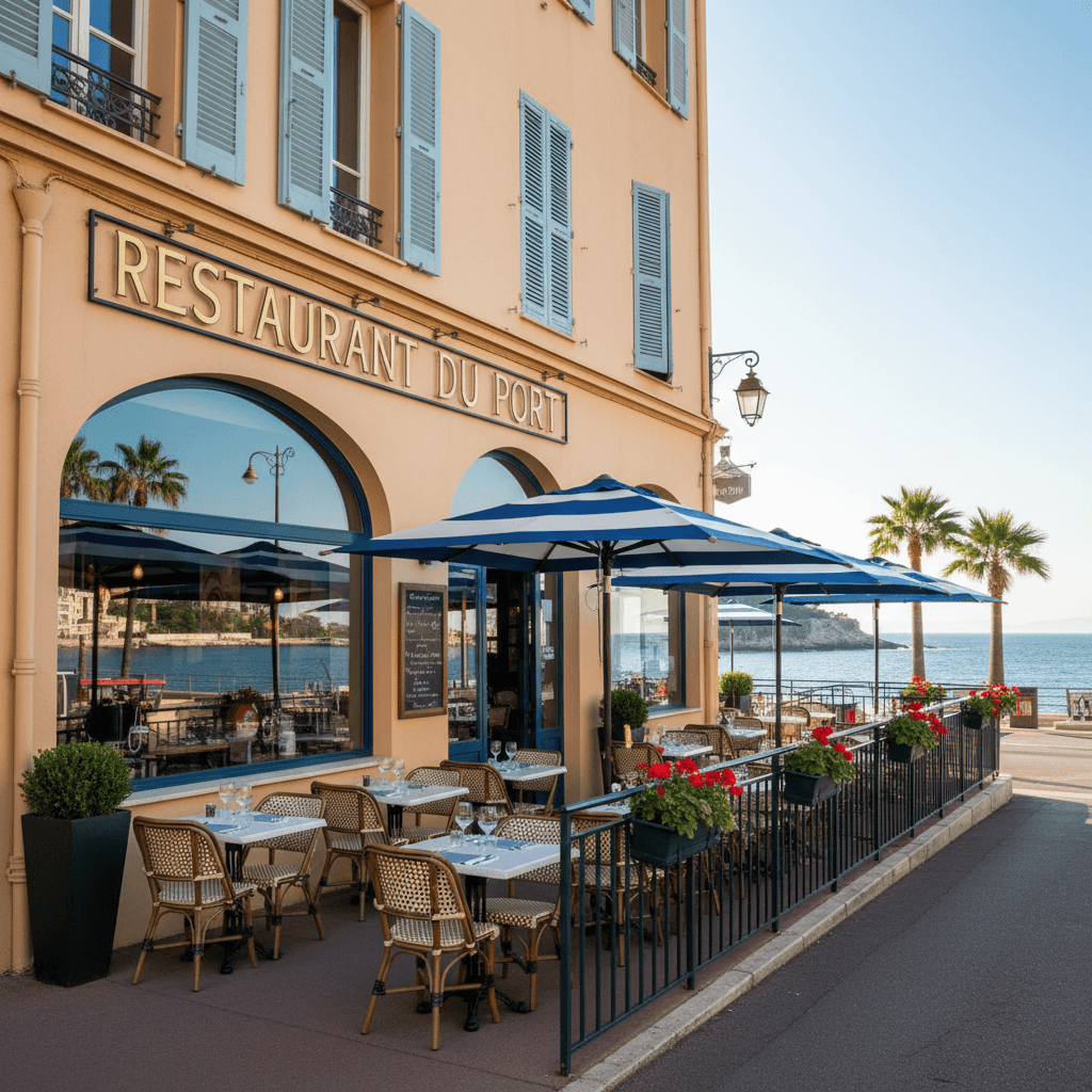 Restaurant 146m² à Menton : terrasse - licence IV - Image 1