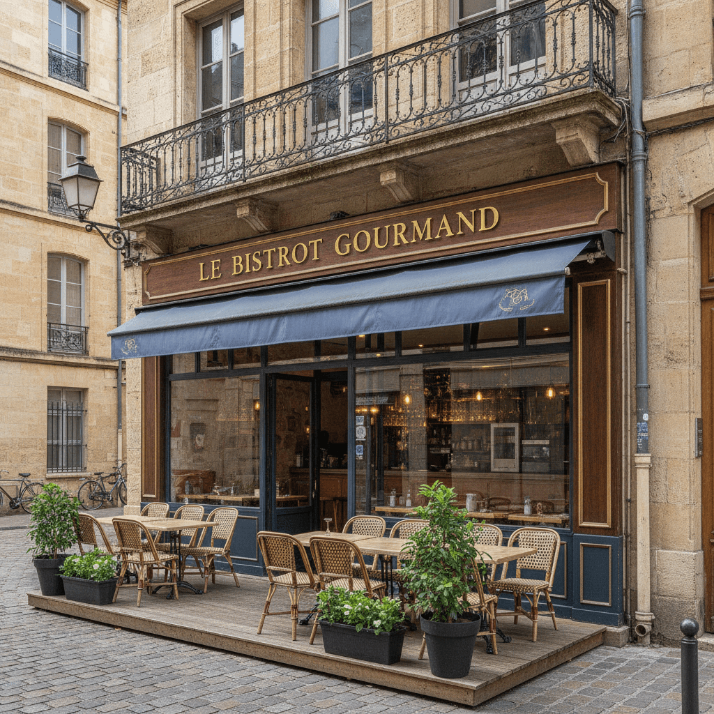 Restaurant 80m² à Bordeaux : terrasse - licence IV - Image 1