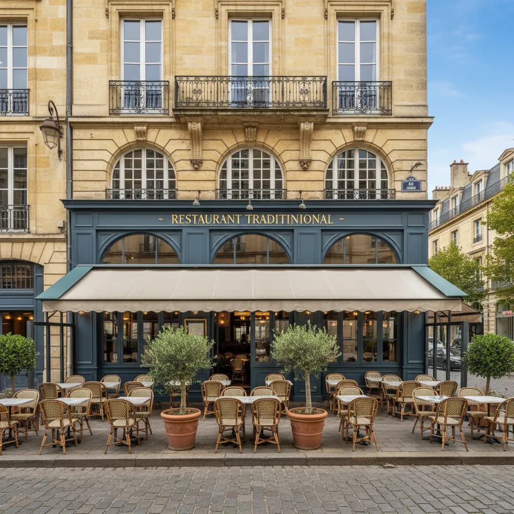 Restaurant 200m² à Bordeaux : terrasse - licence IV - Image 1
