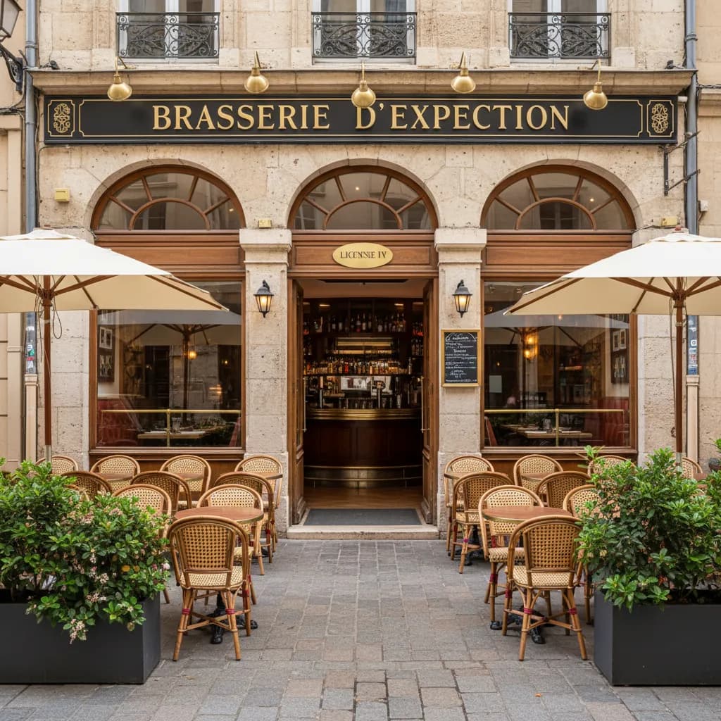 Bar-brasserie 250m² à Montpellier : terrasse - licence IV - Image 1