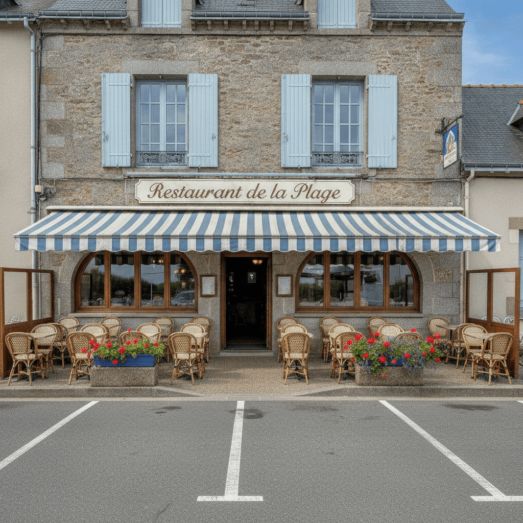 Restaurant 277m² à Erquy : terrasse - licence IV - Image 1