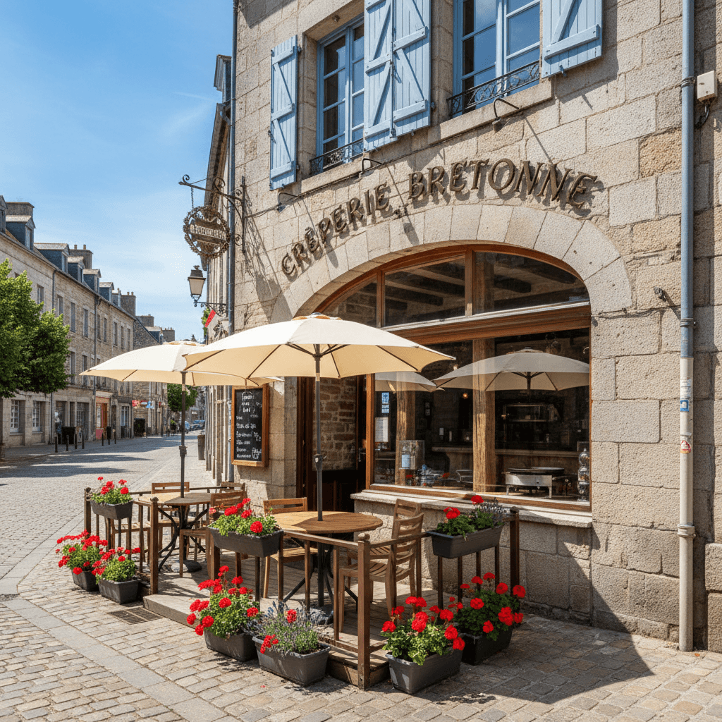 Restaurant à Vannes : terrasse - licence IV - Image 1