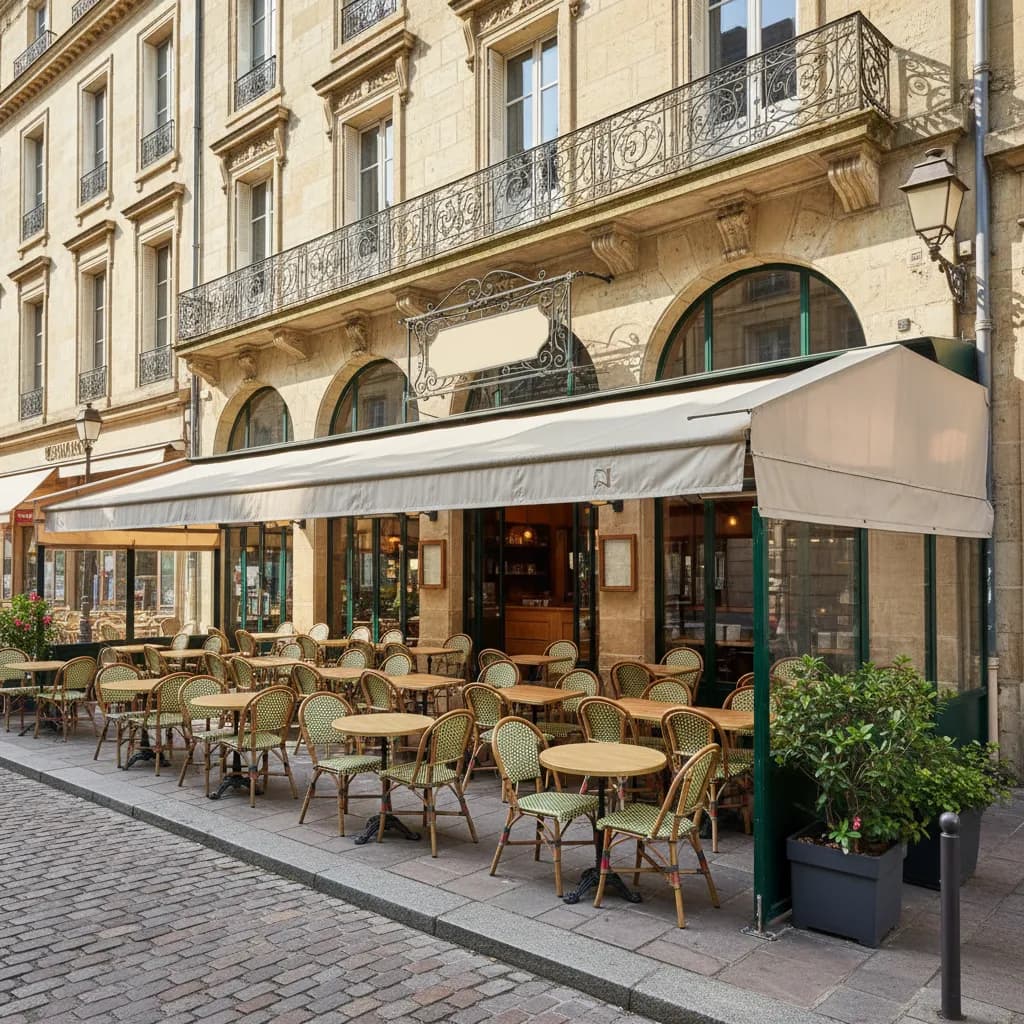 Restaurant 65m² à Bordeaux : terrasse - licence IV - Image 1