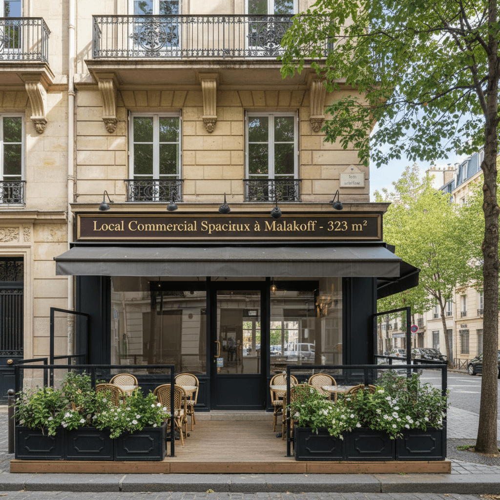 Local Commercial Spacieux à Malakoff - 323 m² - Image 1
