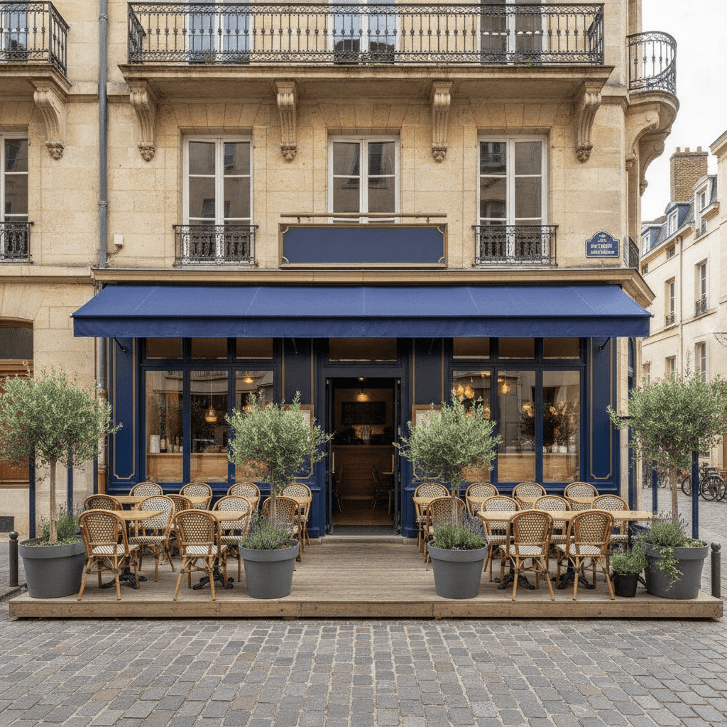 Restaurant 130m² à Nancy : terrasse - licence IV