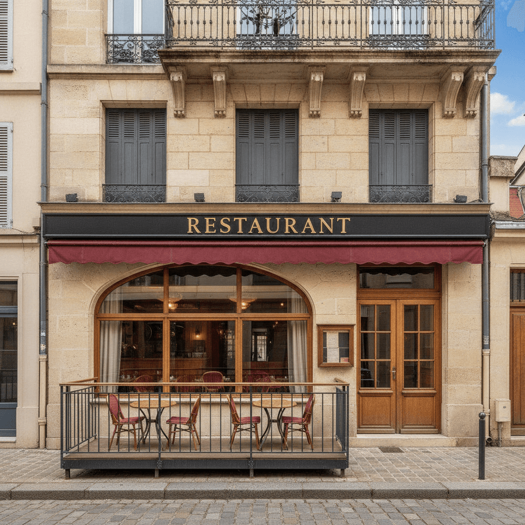Restaurant 92m² à Nantes : extraction - cuisine équipée - Image 1