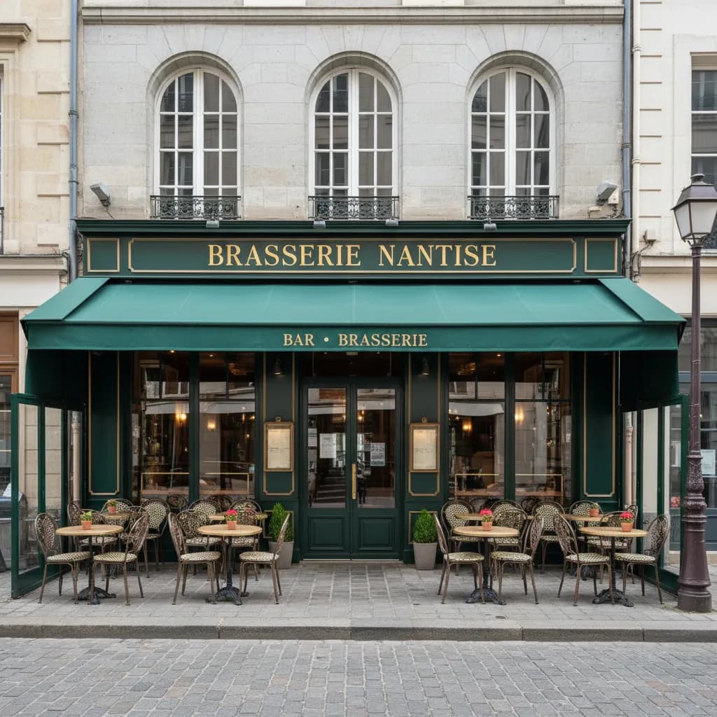 Bar-brasserie 220m² à Nantes : terrasse - licence IV - Image 1