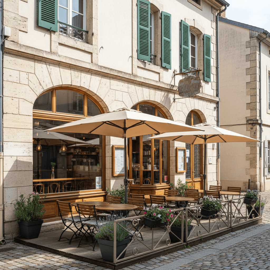 Restaurant 103m² à Bourgoin-Jallieu : terrasse - licence IV - Image 1