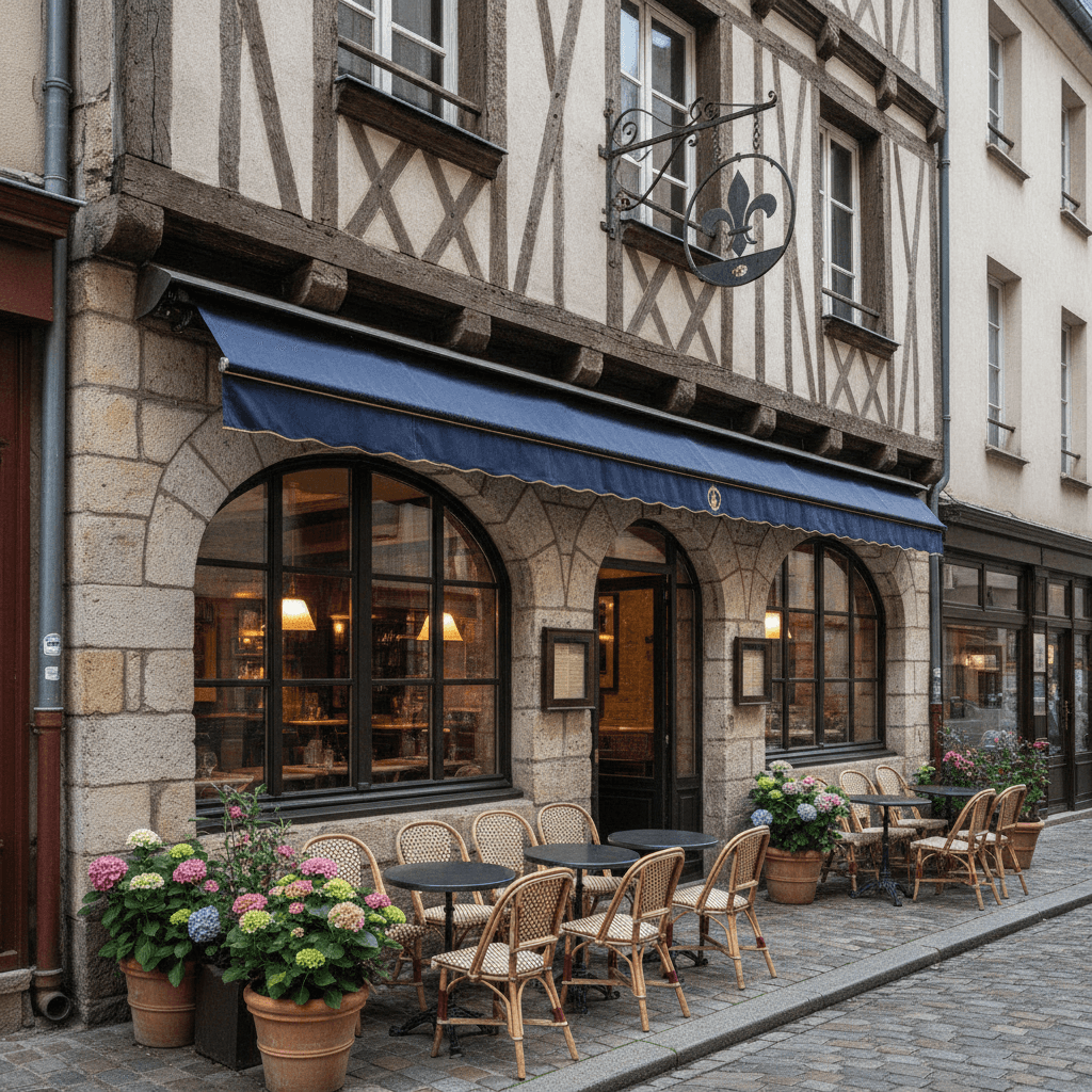 Restaurant 240m² à Rouen : terrasse - licence IV - Image 1