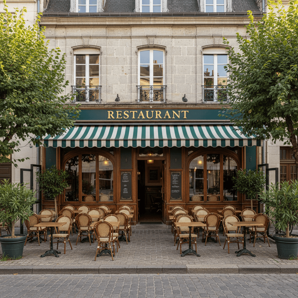 Restaurant 150m² à Moulins : terrasse - licence IV - Image 1