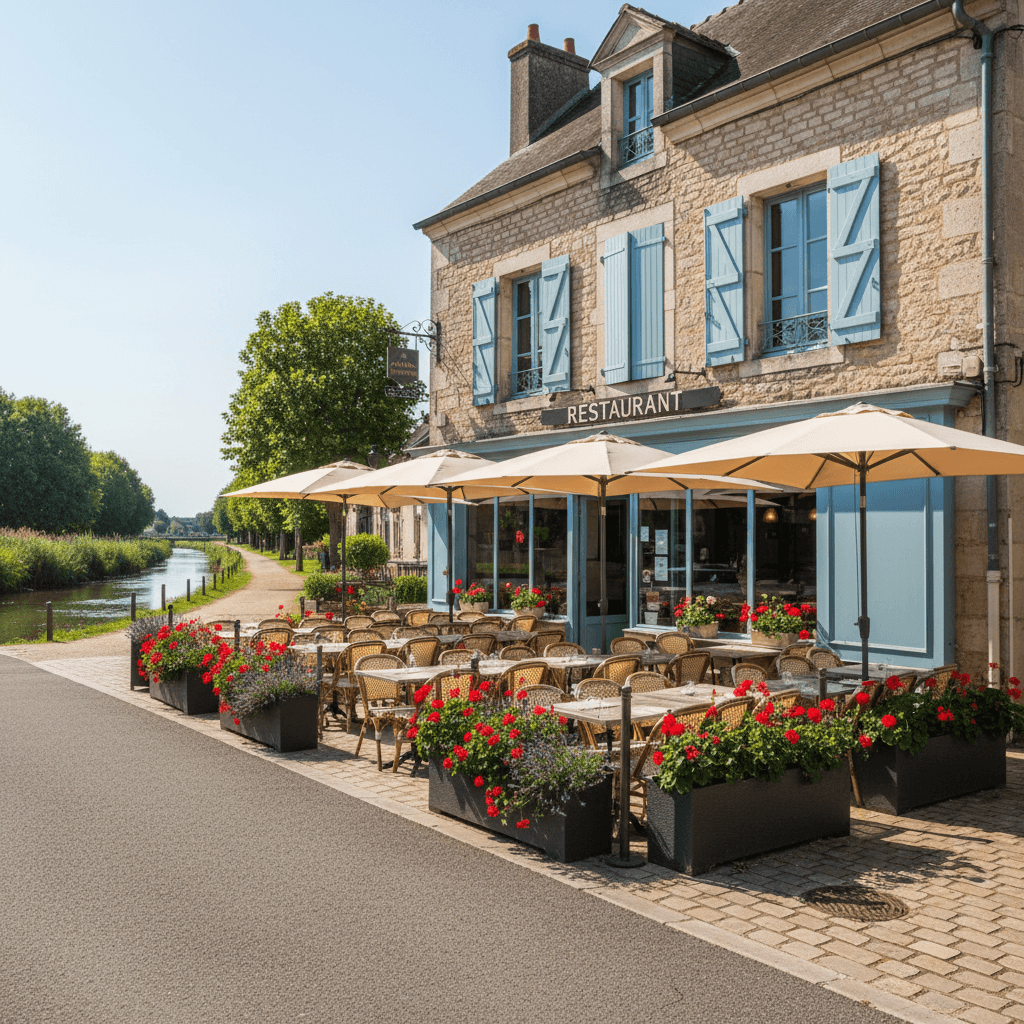 Restaurant 100m² à Damvix : terrasse - licence IV - Image 1
