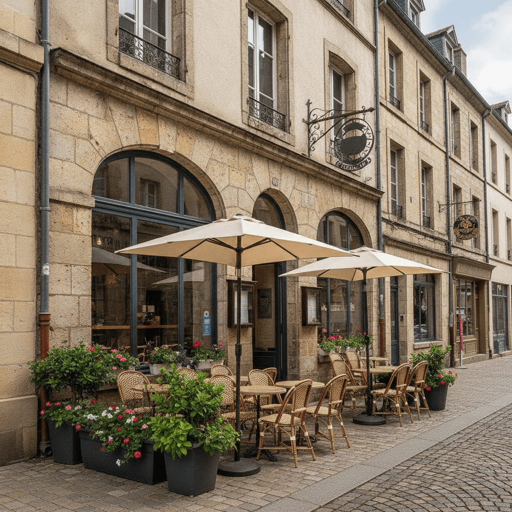 Restaurant 100m² à Ambert : terrasse - licence IV - Image 1