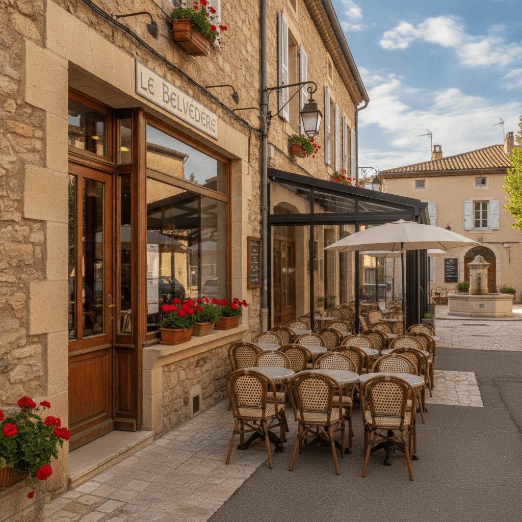 Bar-brasserie 180m² à Caseneuve : terrasse - licence IV - Image 1