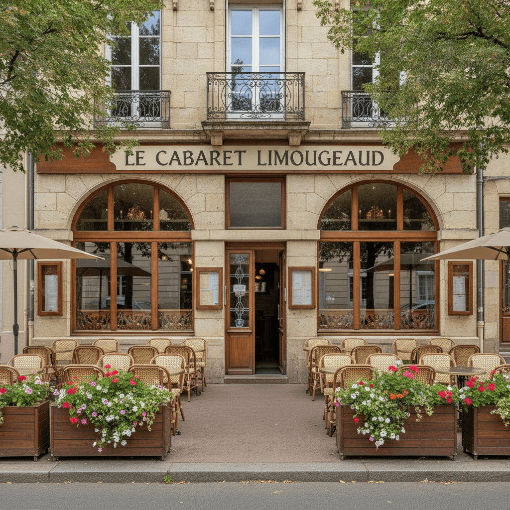 Restaurant 460m² à Limoges : terrasse - licence IV